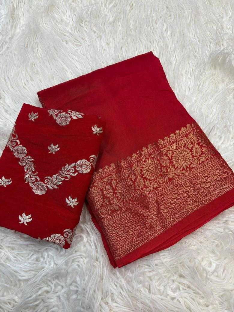 Ynf Pure Viscos RIN195 Sweetheart Sarees Wholesale Designer Sarees Jacquard Saree Viscose Saree Manufacturer