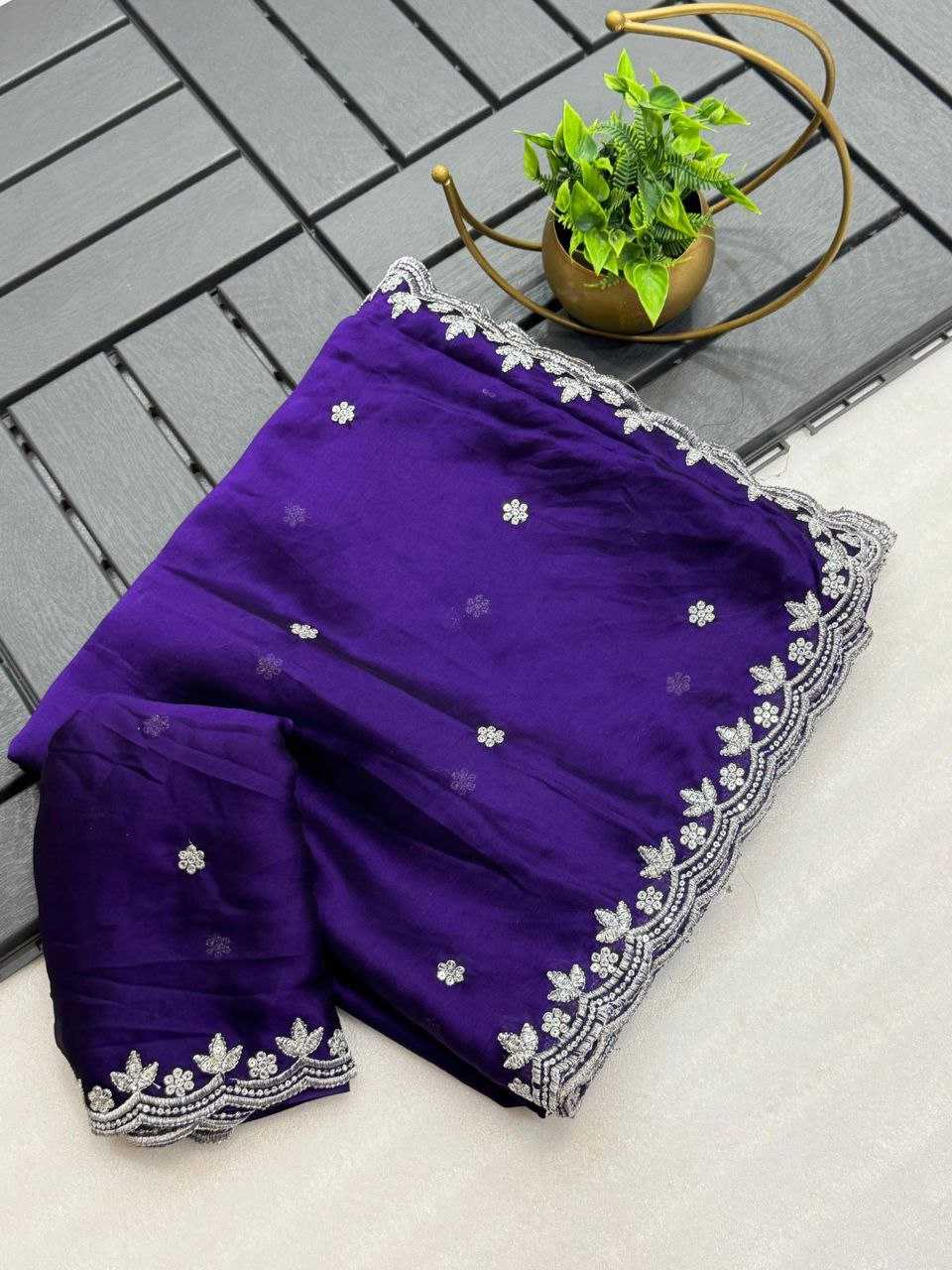 Ynf Rangoli Silk RIN216 Sreeleela Silk Sarees Wedding Collections Festive Collections Wholesale Party Wear Silk Sarees Embroidered Silk Sarees Silk Sarees With Blouse Manufacturer