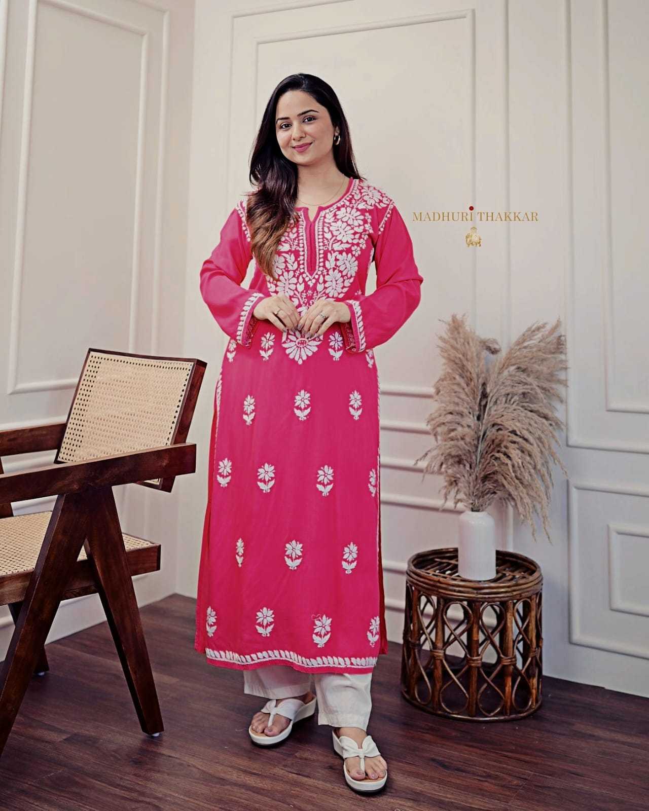 Ynf Rayon KESH502 1025 Kurti Plus Size Collections Wholesale Cotton Kurtis Rayon Kurtis Kurti With Pants Manufacturer