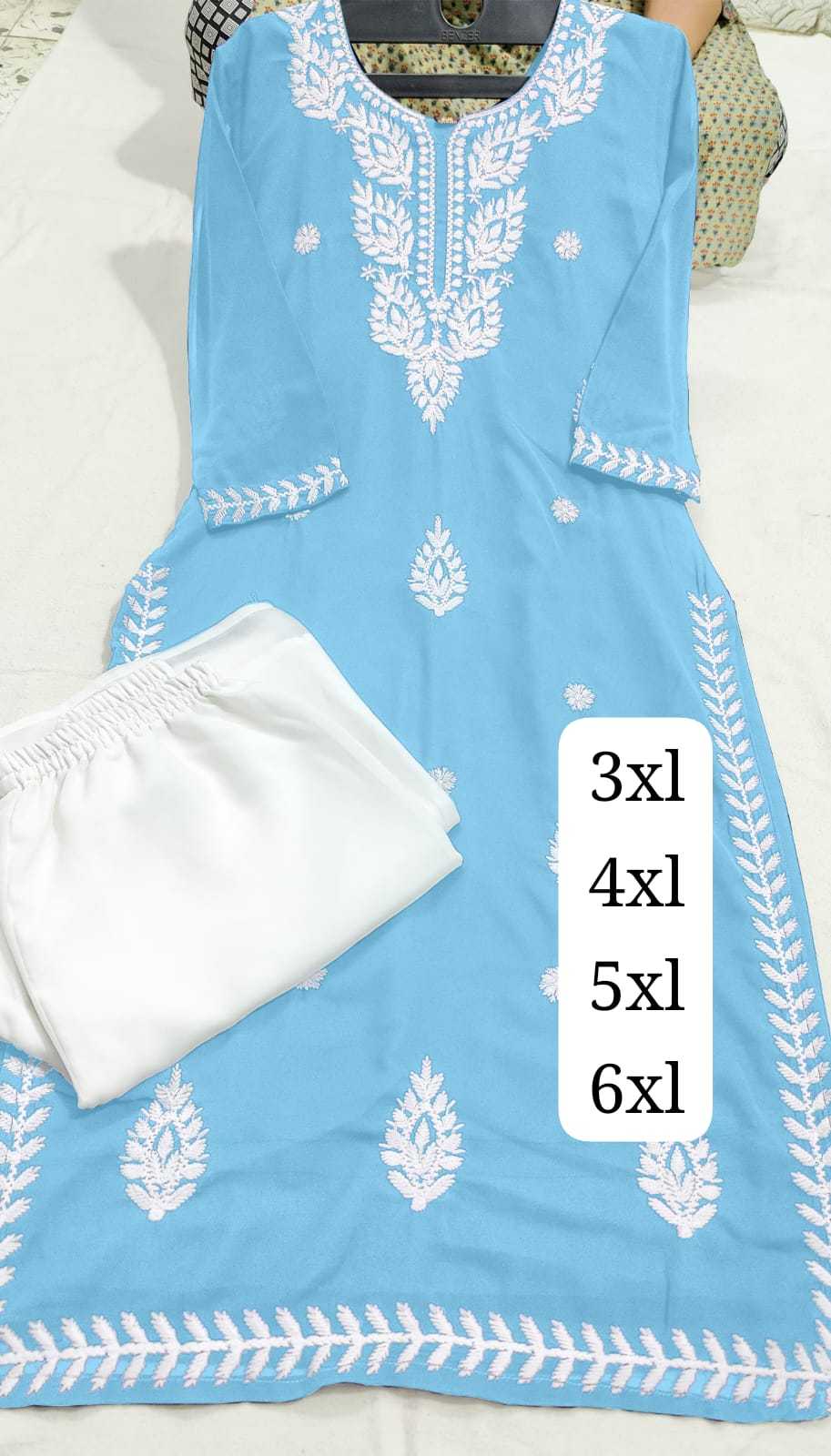 Ynf Rayon KESH502 402 Kurti Plus Size Collections Wholesale Cotton Kurtis Rayon Kurtis Embroidered Kurtis Manufacturer