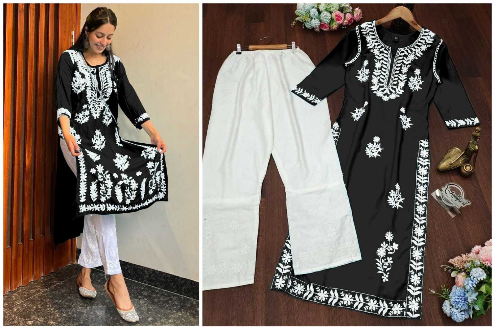 Ynf Rayon KESH502 402 Kurti Plus Size Collections Wholesale Cotton Kurtis Rayon Kurtis Embroidered Kurtis Manufacturer
