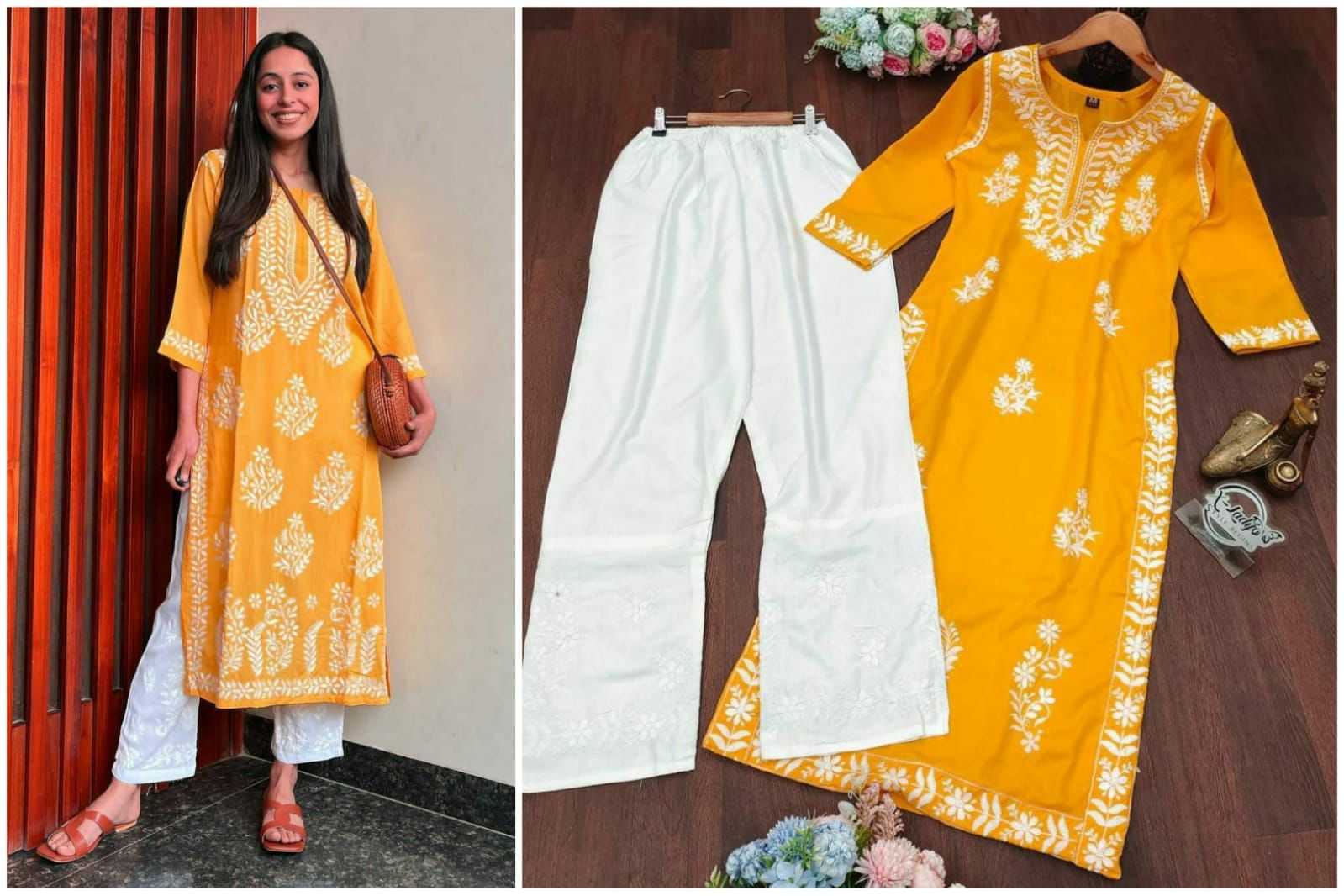 Ynf Rayon KESH502 402 Kurti Plus Size Collections Wholesale Cotton Kurtis Rayon Kurtis Embroidered Kurtis Manufacturer