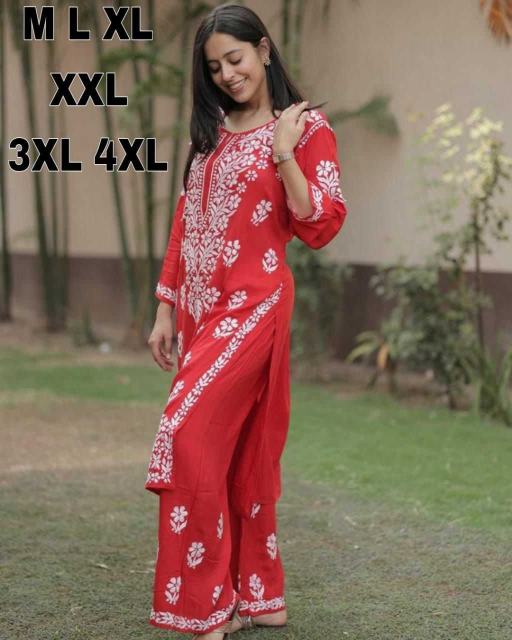 Ynf Rayon KESH502 499 Kurti Wholesale Printed Kurtis Chikankari Kurtis Kurti With Palazzo Manufacturer