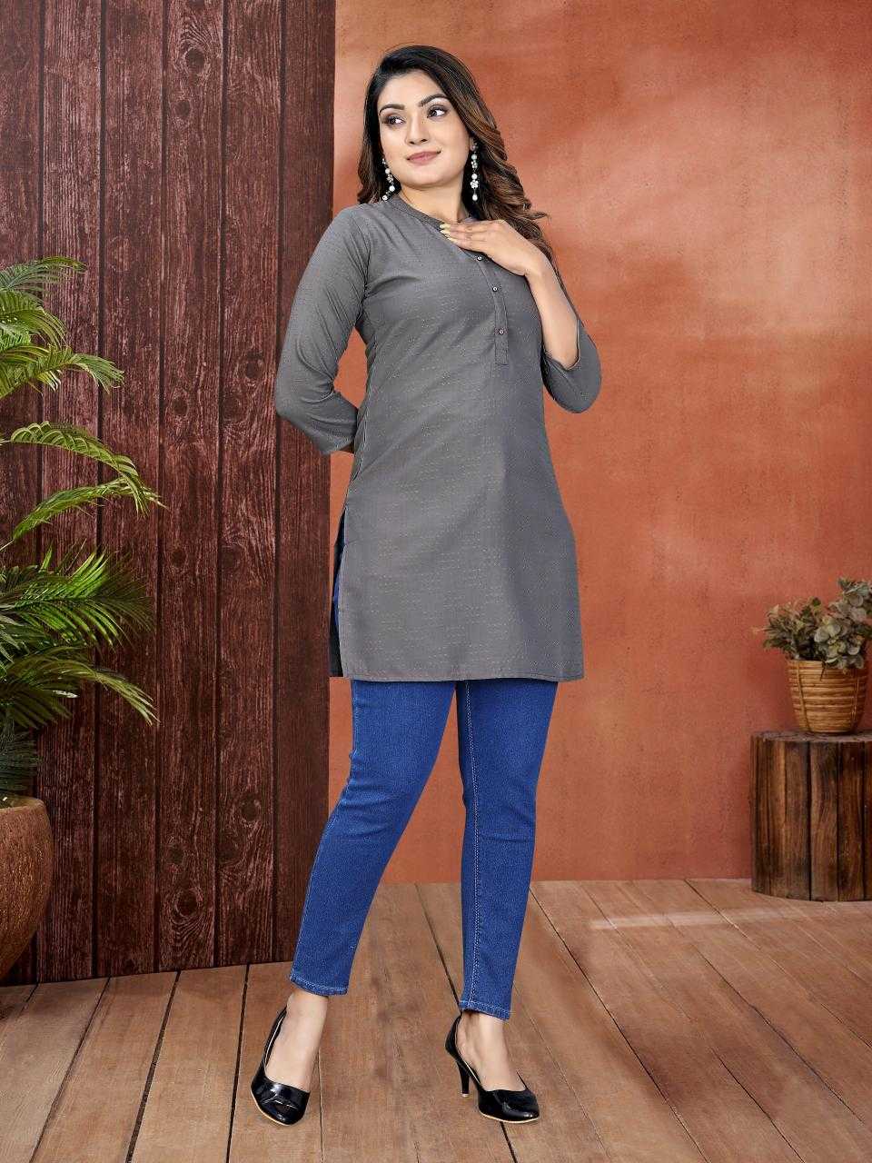 Ynf Rayon RIN190 352 Setwise Collections Wholesale Kurtis Catalogs Manufacturer