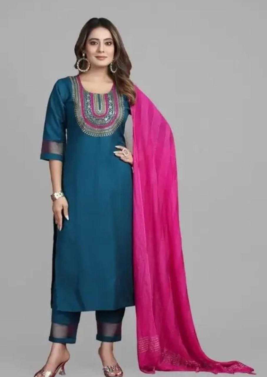 Ynf Rayon RIN193 PIC Suits & Dresses Wholesale Ladies Suits Embroidery Suits Party wear suits Manufacturer
