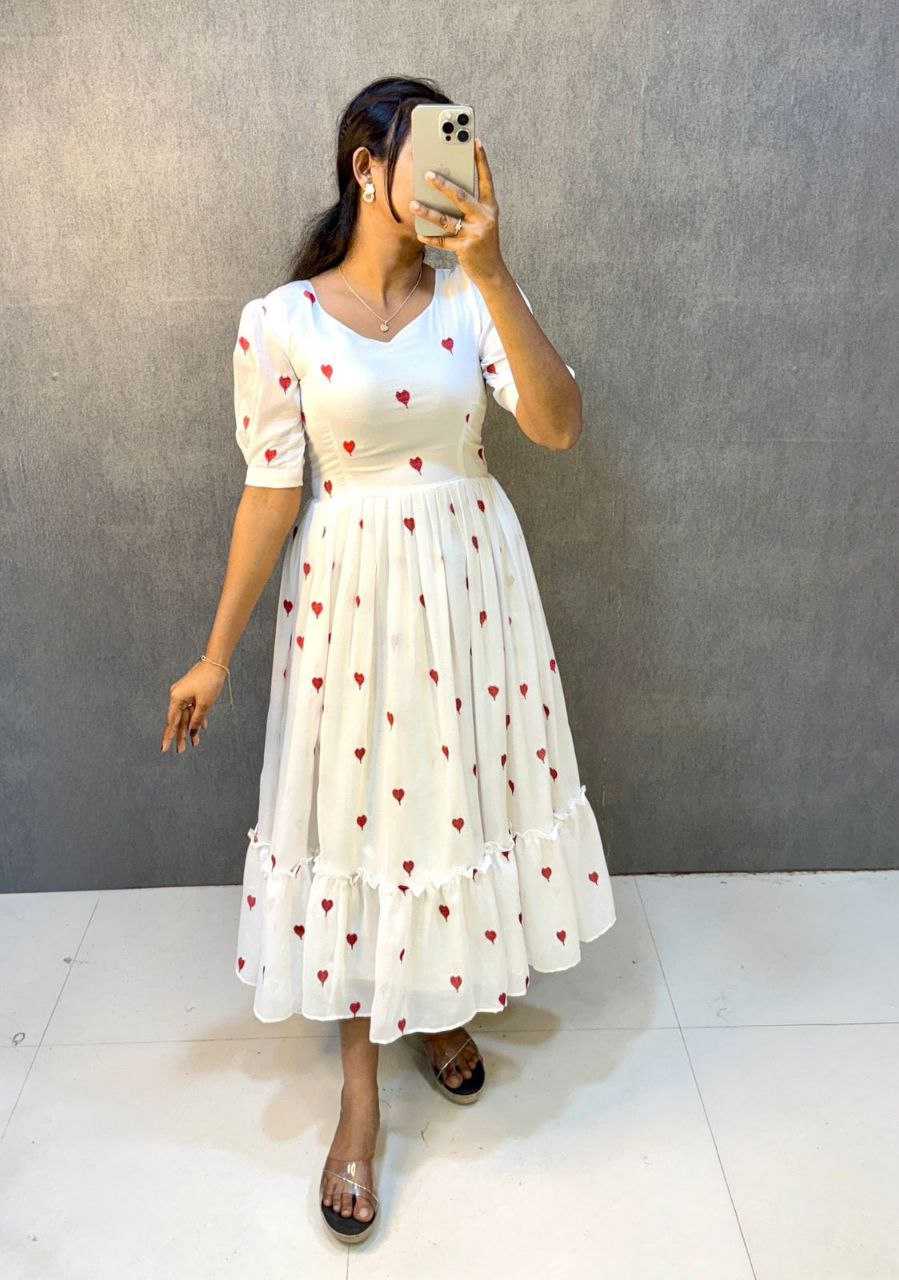 Ynf Rayon RIN220 NAINA Gowns Wholesale Printed Gowns Fancy Gowns Designer Gowns Manufacturer
