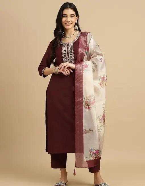 Ynf Reyon Cotton KESH517 K2 Suits & Dresses Wholesale Ladies Suits Embroidery Suits Ladies Salwar Suits Manufacturer