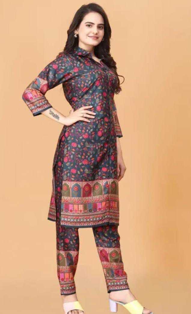 Ynf Reyon Cotton KESH552 76 Western Wears Wholesale Co-ord Set Manufacturer