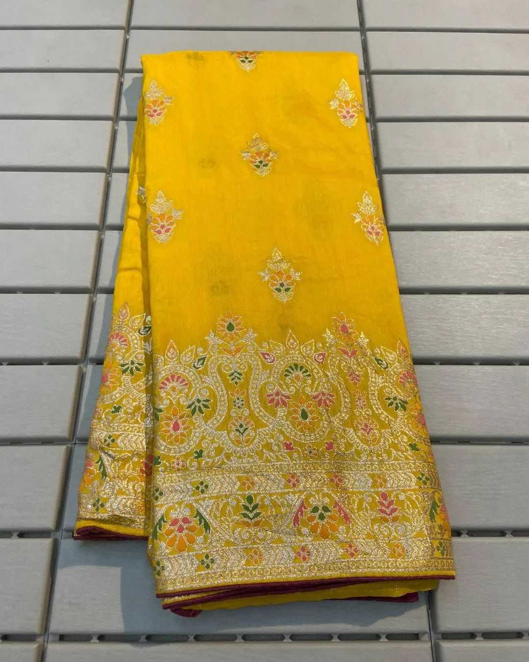 Ynf Russian Silk KESH484 NEW Silk Sarees Wholesale Soft Silk Sarees Zari Border Silk Sarees Silk Sarees For Weddings Manufacturer