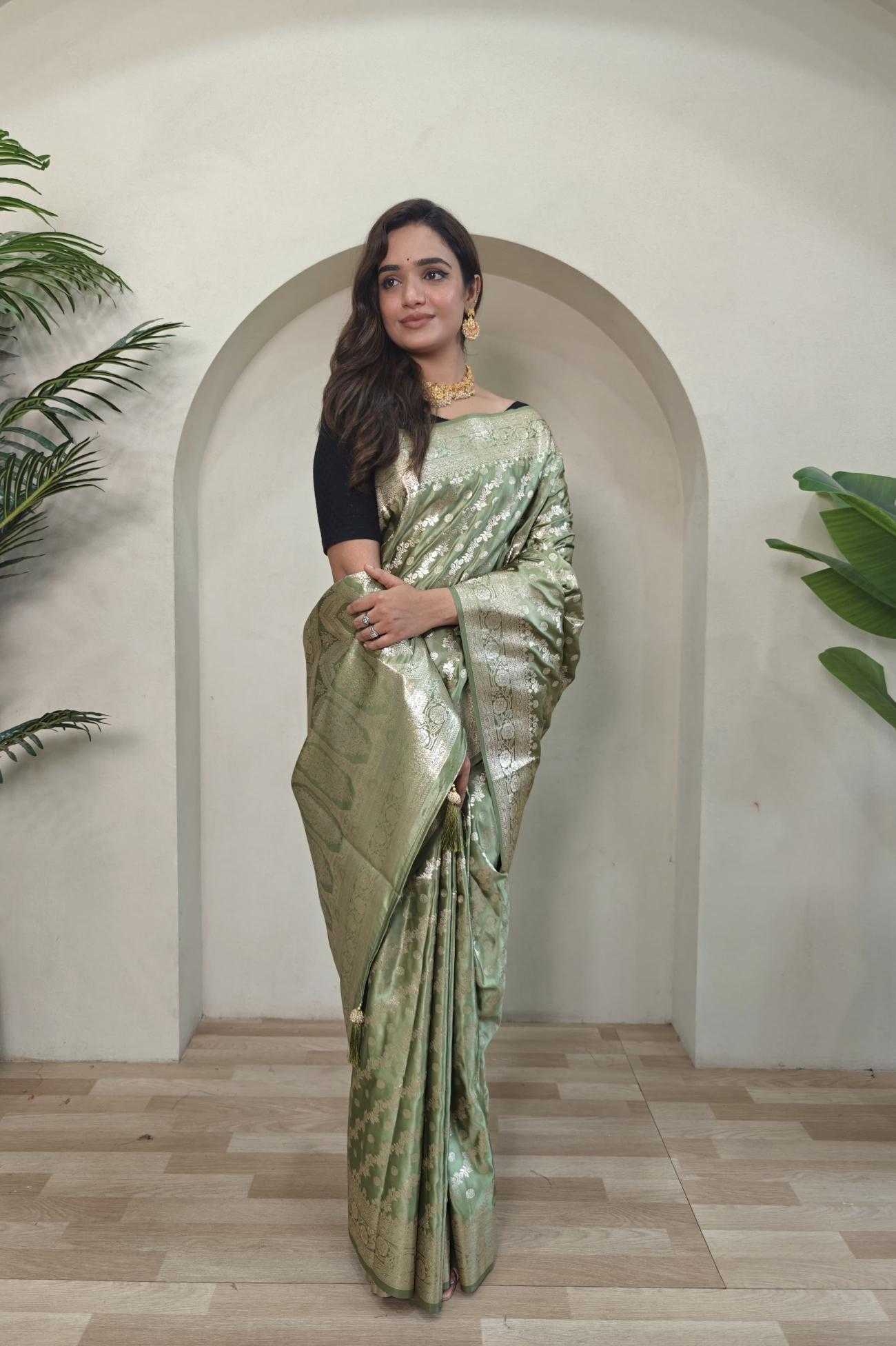 Ynf Satin KESH249 Vamika Sarees Wholesale Designer Sarees Traditional Sarees Satin Sarees Manufacturer