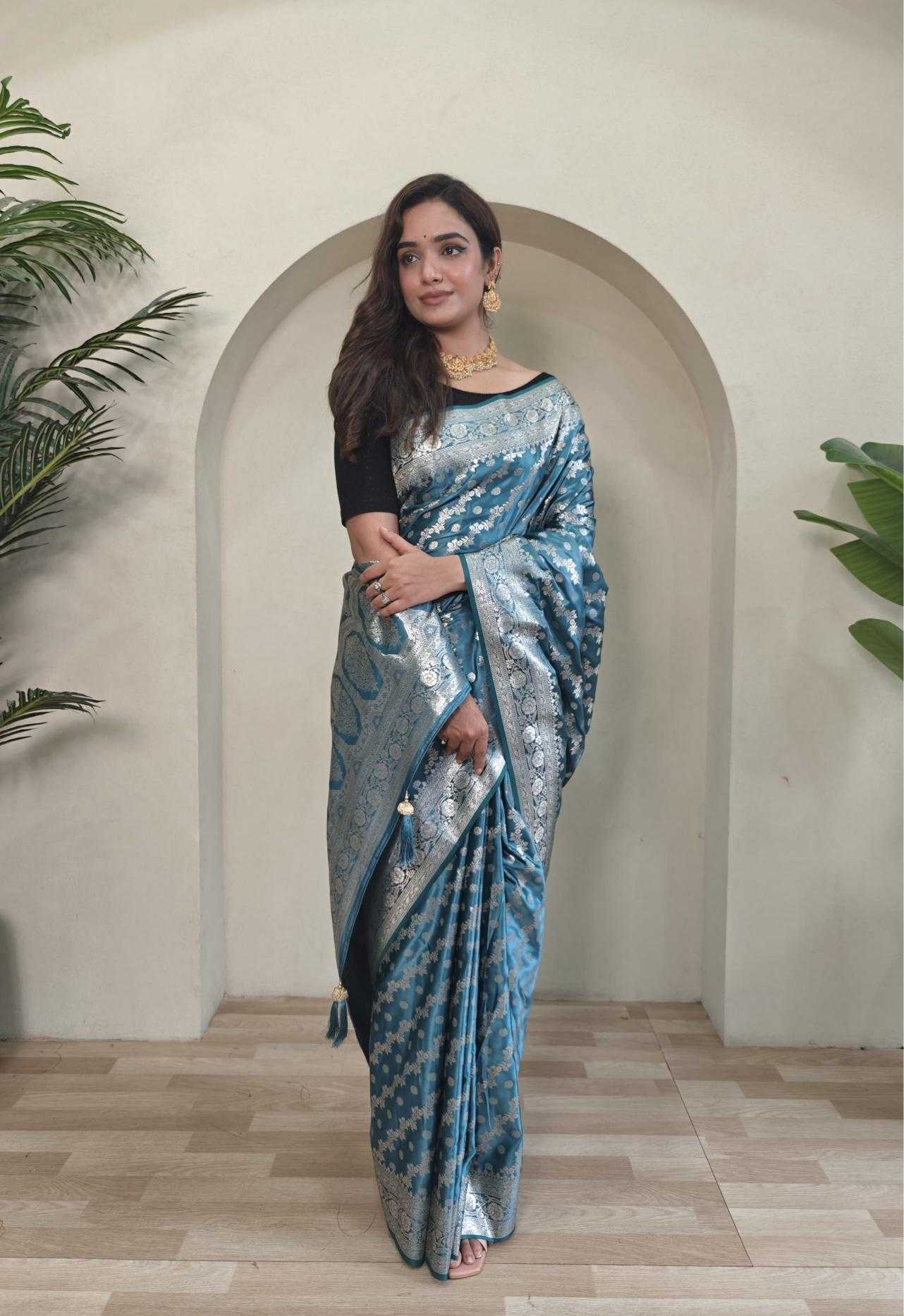 Ynf Satin KESH249 Vamika Sarees Wholesale Designer Sarees Traditional Sarees Satin Sarees Manufacturer