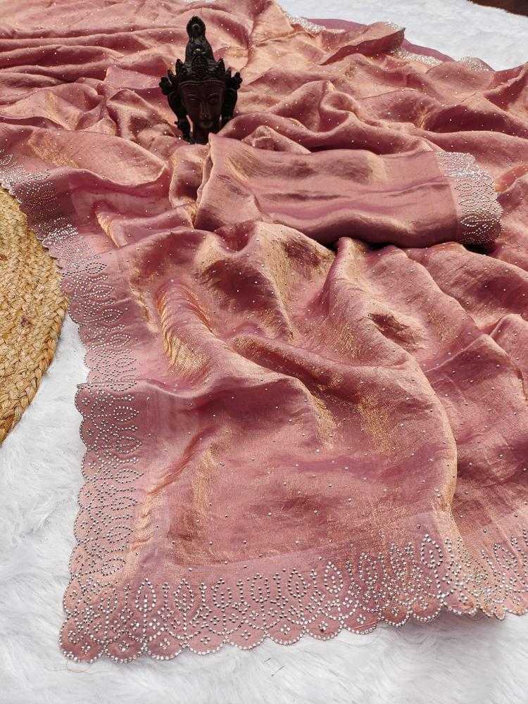 Ynf Satin RIN118 ALIA Sarees Wholesale Designer Sarees Swarovski Sarees Satin Sarees Manufacturer