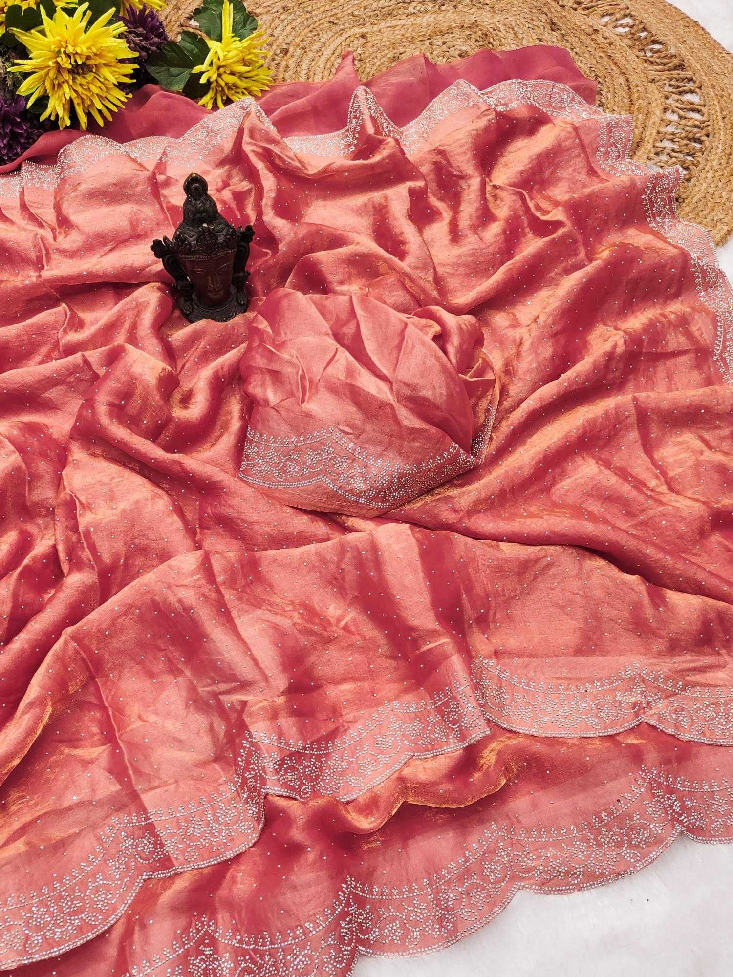Ynf Satin RIN118 WESTERN Sarees Wholesale Designer Sarees Swarovski Sarees Satin Sarees Manufacturer