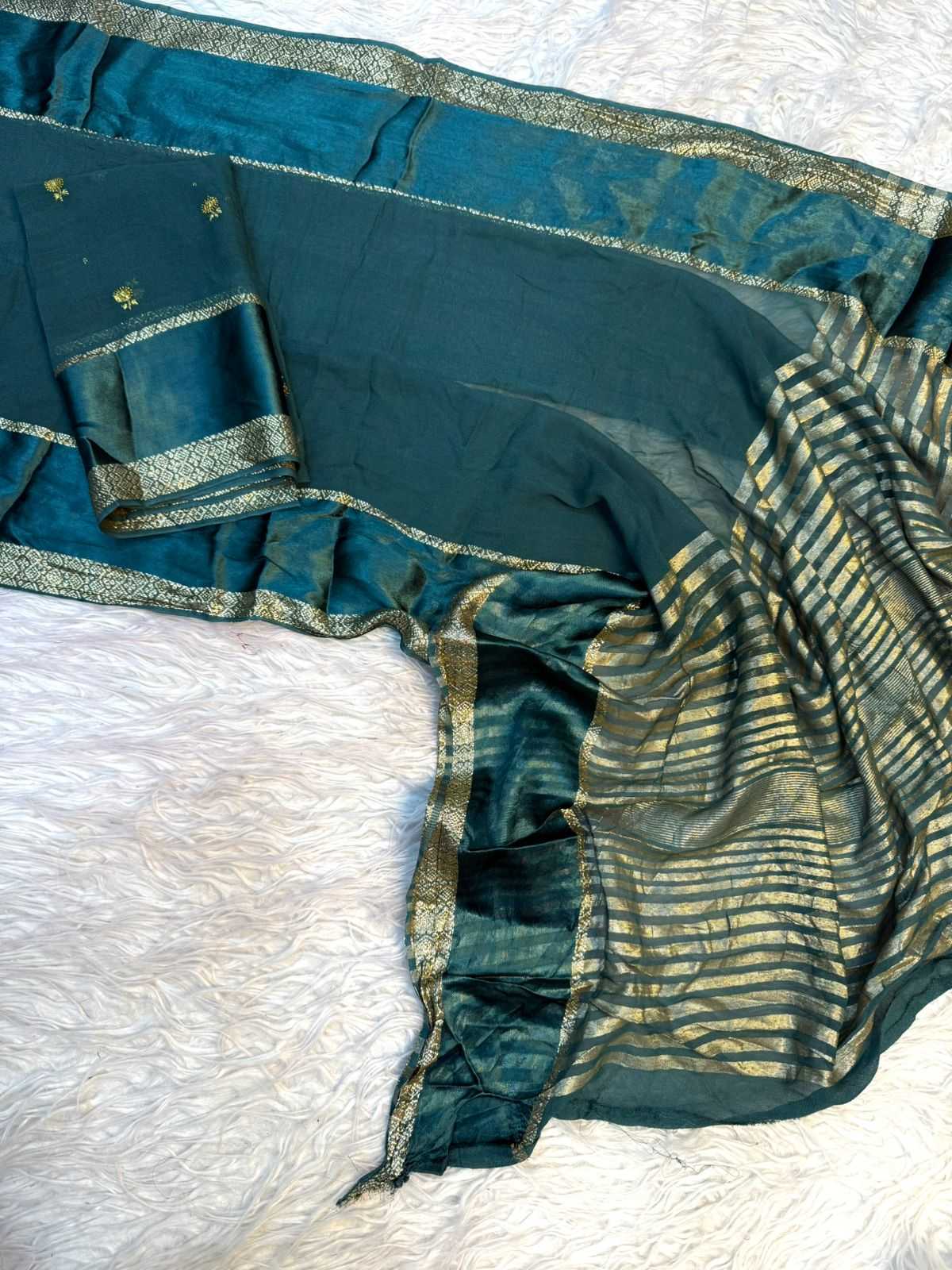 Ynf Satin RIN178 Two-Side Sarees Wedding Collections Wholesale Designer Sarees Butta Sarees Satin Sarees Manufacturer