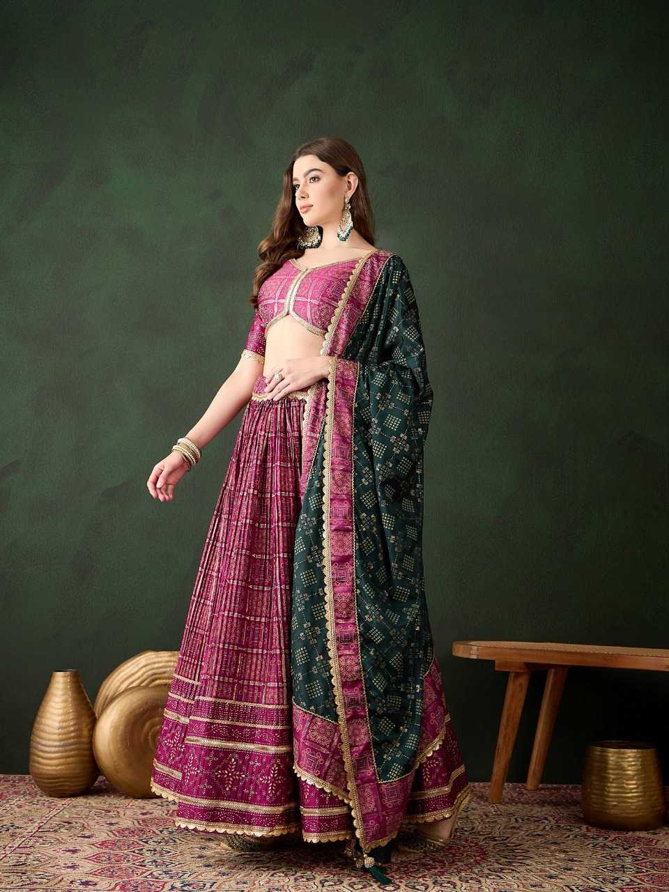 Ynf Satin RIN197 3113 Lehengas Wholesale Designer Lehenga Fancy Lehenga Bridal Lehenga Manufacturer
