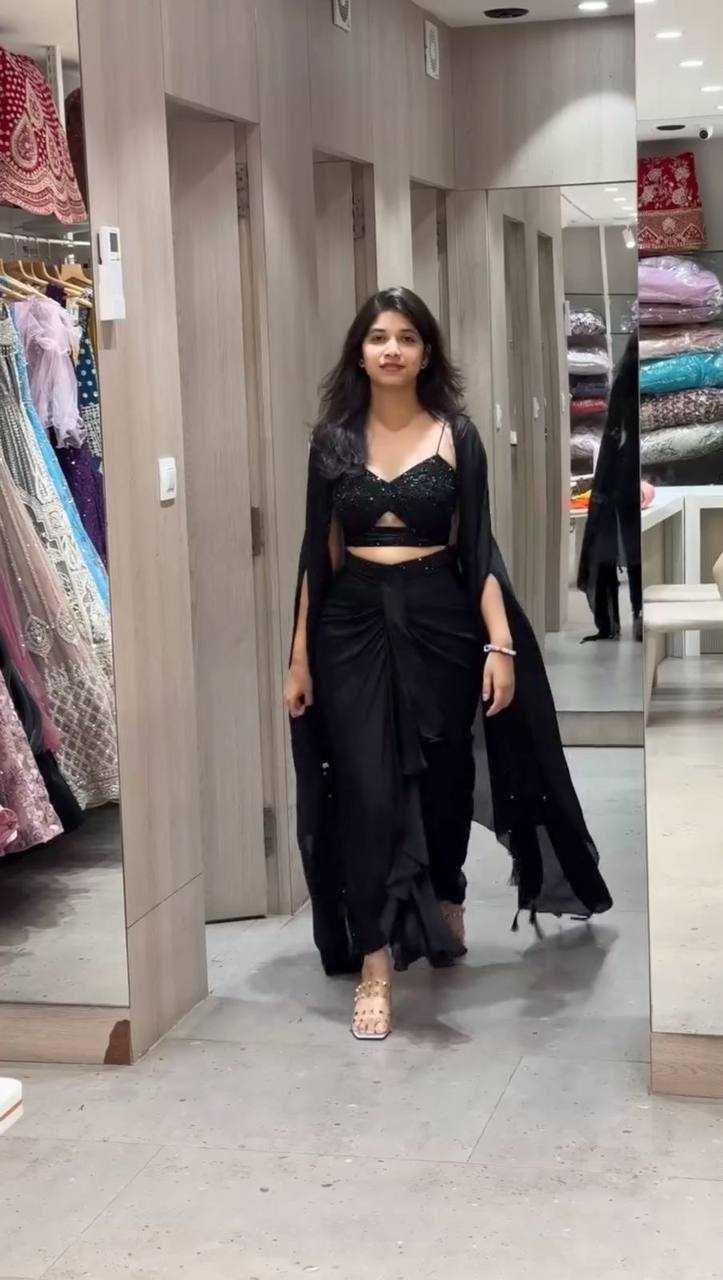 Ynf Satin Silk RIN162 5842 Suits & Dresses Wholesale Indo Western Dresses Party Wear Dresses Wedding guest dresses Manufacturer