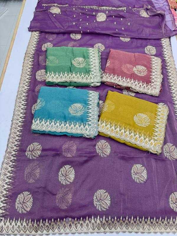 Ynf Silk KESH114 5547 Silk Sarees Wholesale Zari Border Silk Sarees Embroidered Silk Sarees Silk Sarees With Stone Work Manufacturer