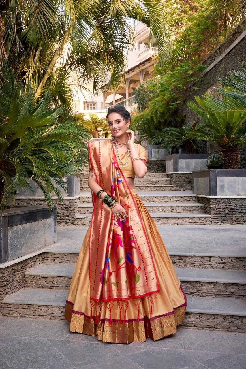Ynf Silk KESH134 2017 Lehengas Festive Collections Wholesale Silk Lehenga Paithani Lehenga Navratri Chaniya Choli Manufacturer