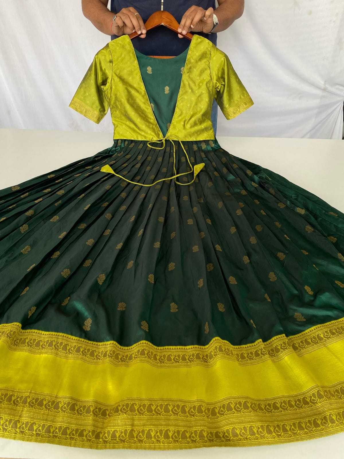 Ynf Silk KESH249 203035 Gowns Wholesale Party Gowns Designer Gowns Silk Gowns Manufacturer