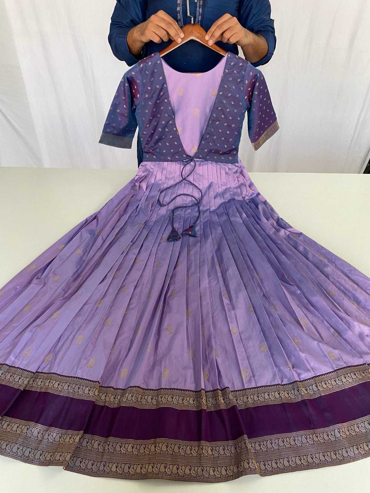 Ynf Silk KESH249 203035 Gowns Wholesale Party Gowns Designer Gowns Silk Gowns Manufacturer