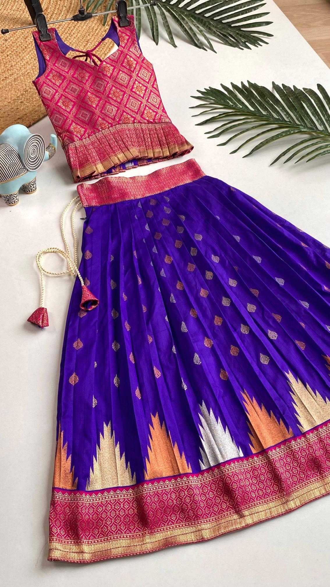 Ynf Silk KESH249 K Amisha Kids Wear Wholesale Kids Lehenga Kids Lehenga Choli Baby Girl Lehenga Manufacturer