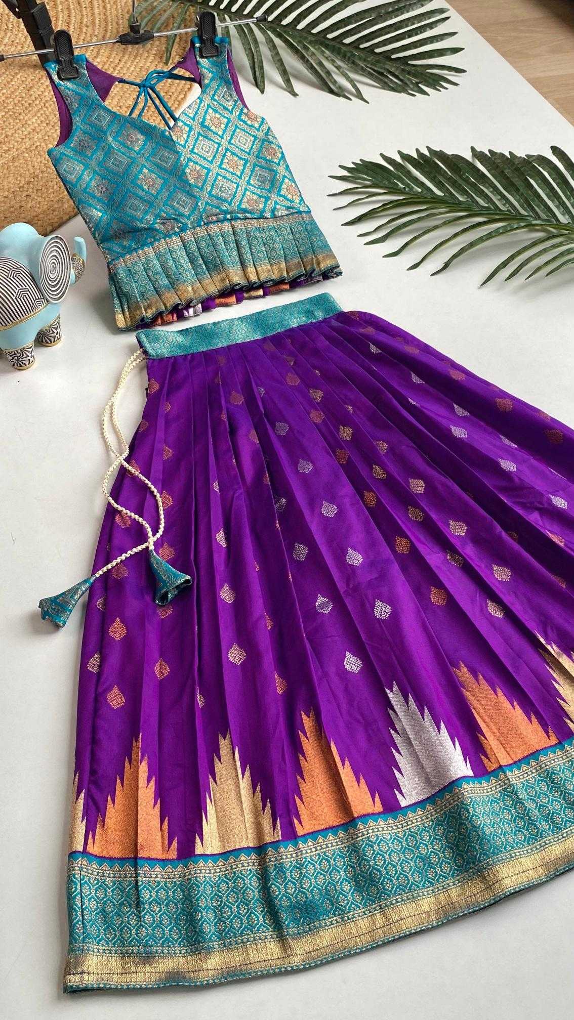 Ynf Silk KESH249 K Amisha Kids Wear Wholesale Kids Lehenga Kids Lehenga Choli Baby Girl Lehenga Manufacturer