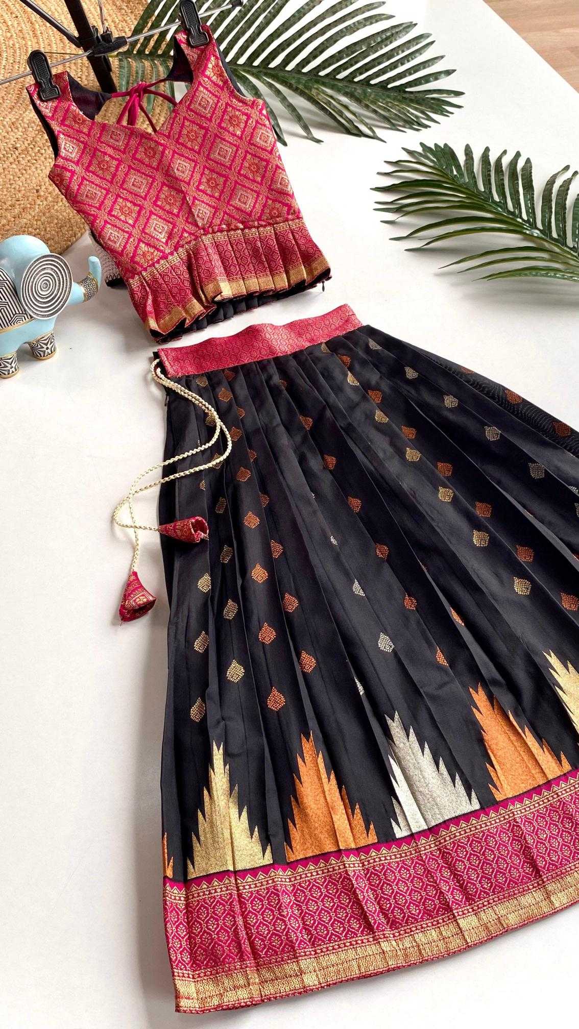 Ynf Silk KESH249 K Amisha Kids Wear Wholesale Kids Lehenga Kids Lehenga Choli Baby Girl Lehenga Manufacturer