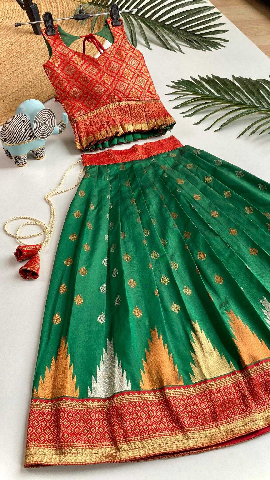 Ynf Silk KESH249 K Amisha Kids Wear Wholesale Kids Lehenga Kids Lehenga Choli Baby Girl Lehenga Manufacturer