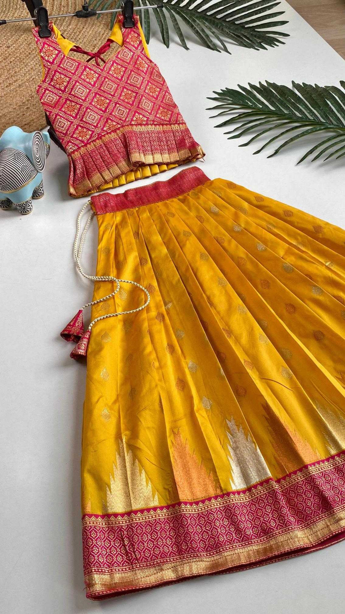 Ynf Silk KESH249 K Amisha Kids Wear Wholesale Kids Lehenga Kids Lehenga Choli Baby Girl Lehenga Manufacturer