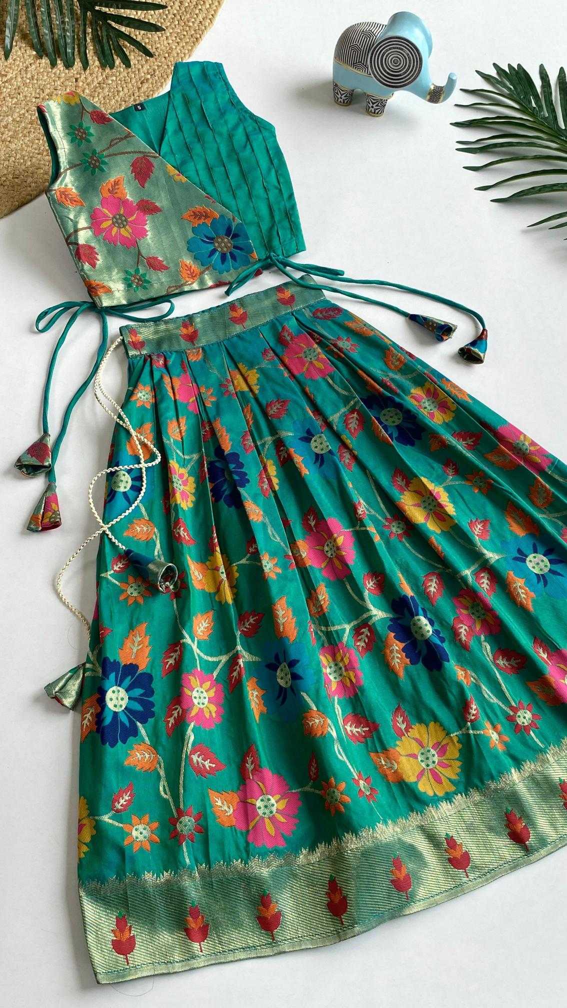 Ynf Silk KESH249 K Radhika Kids Wear Wholesale Kids Lehenga Kids Lehenga Choli Baby Girl Lehenga Manufacturer