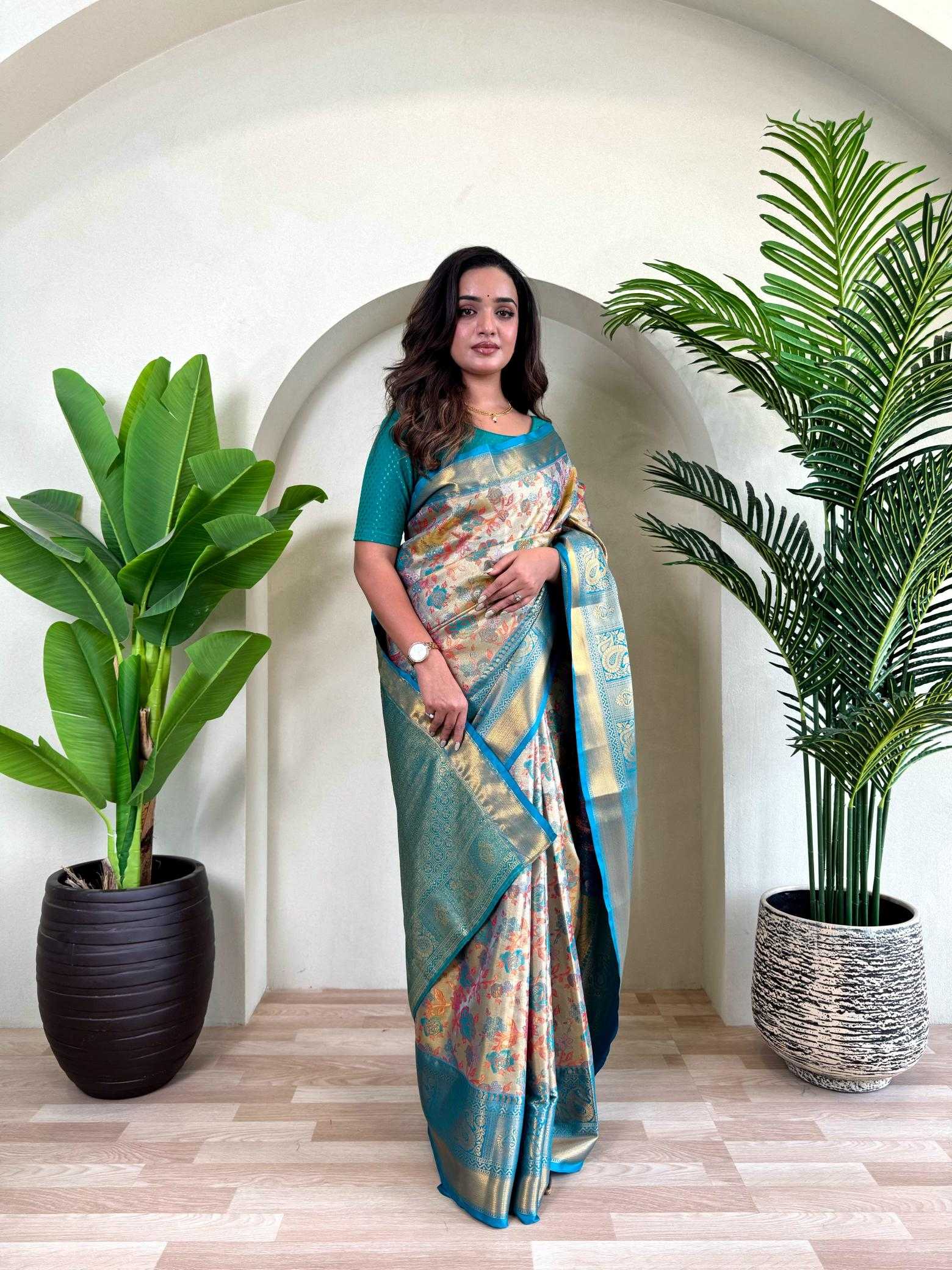 Ynf Silk KESH249 Sujata Silk Sarees Wholesale Zari Border Silk Sarees Silk Sarees For Weddings Kanchipuram Silk Sarees Manufacturer