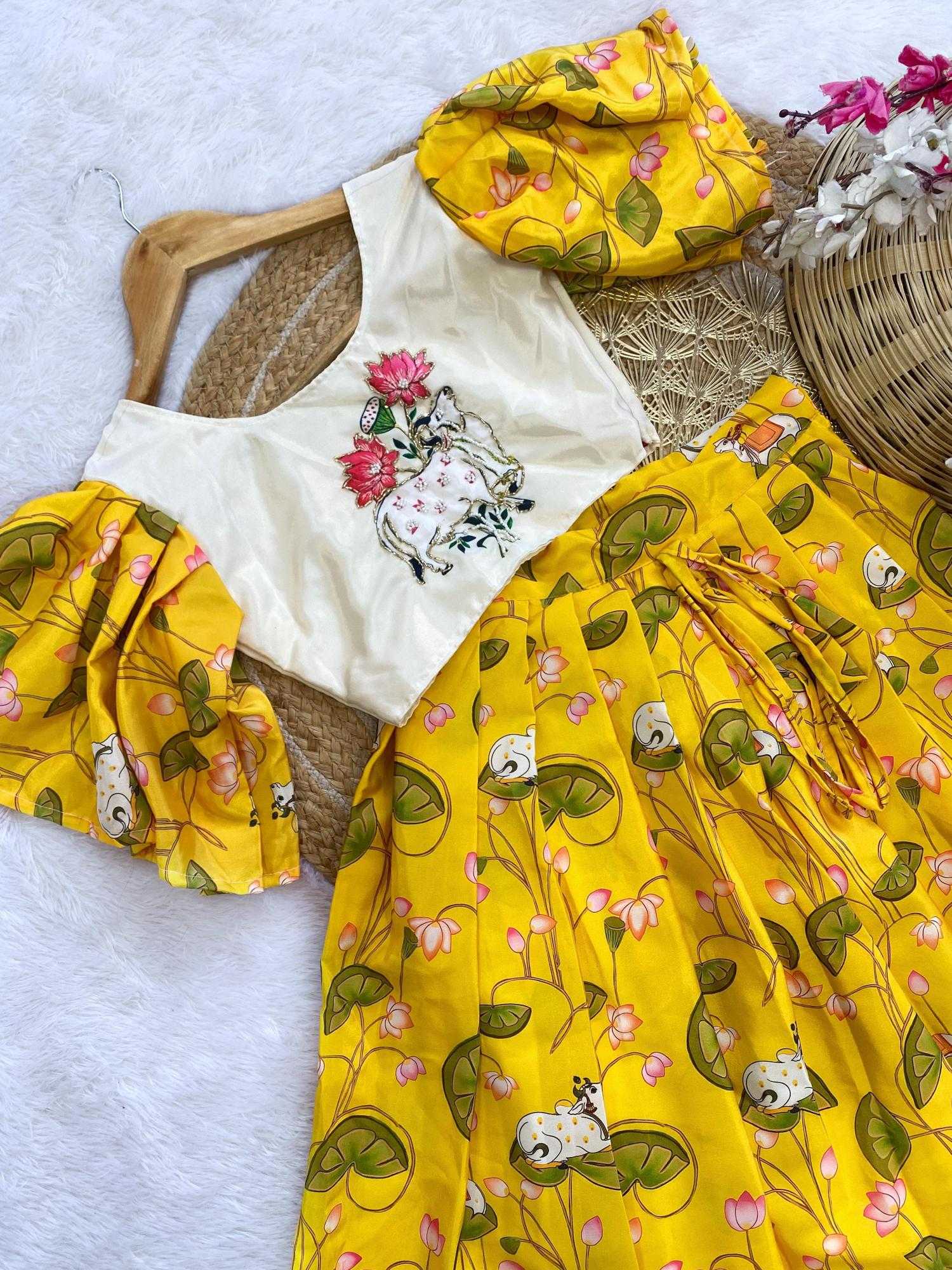 Ynf Silk KESH493 HIRA Kids Wear Wholesale Kids Lehenga Kids Lehenga Choli Baby Girl Lehenga Manufacturer