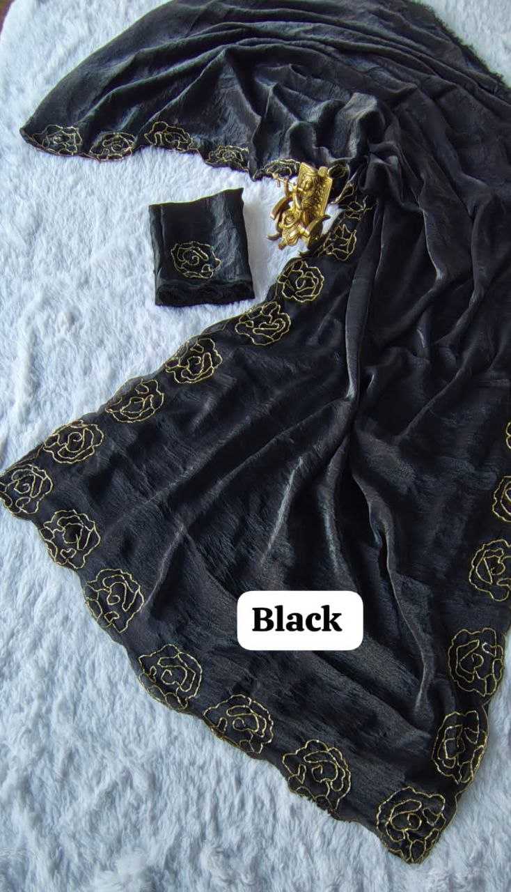 Ynf Silk KESH518 4369 Sarees Wholesale Party Wear Sarees Fancy Sarees Hand Work Sarees Manufacturer
