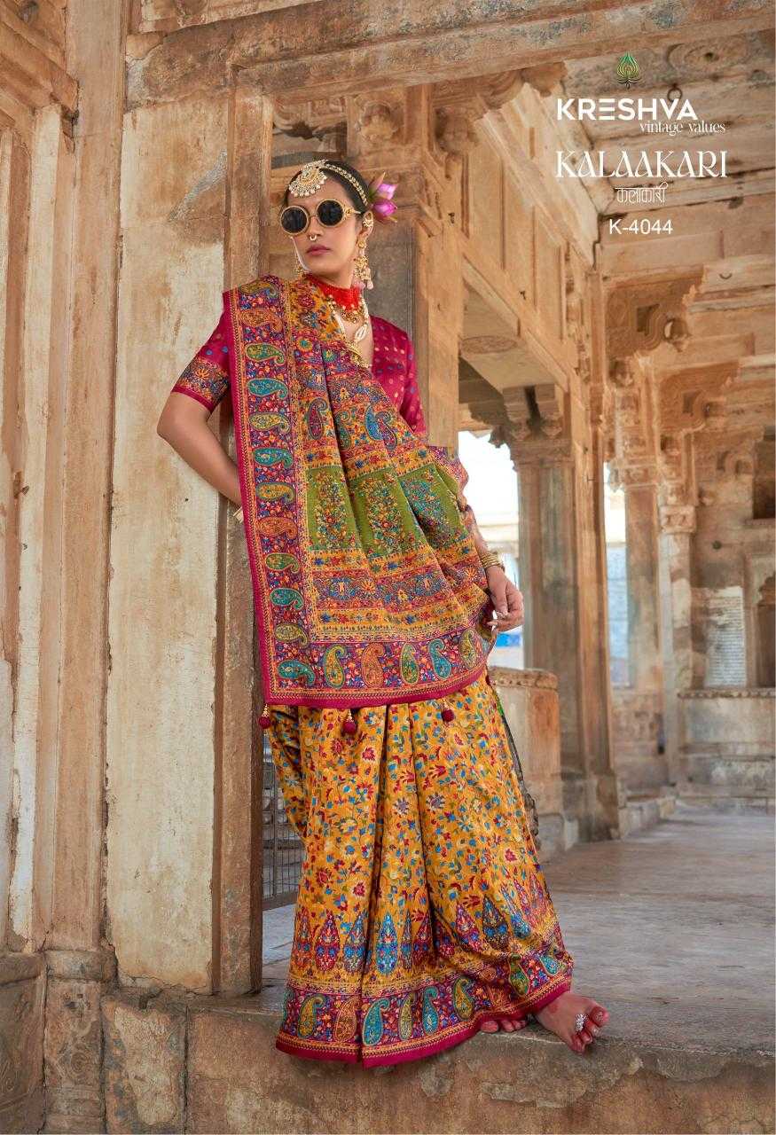 Ynf Silk KESH522 123 Silk Sarees Wholesale Printed Silk Saree Manufacturer