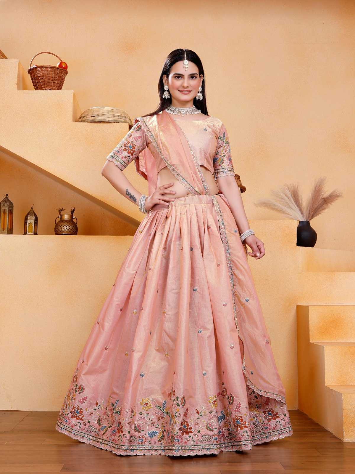 Ynf Silk RIN188 Shirva Lehengas Wholesale Fancy Lehenga Embroidered Lehenga Lehenga With Cancan Manufacturer