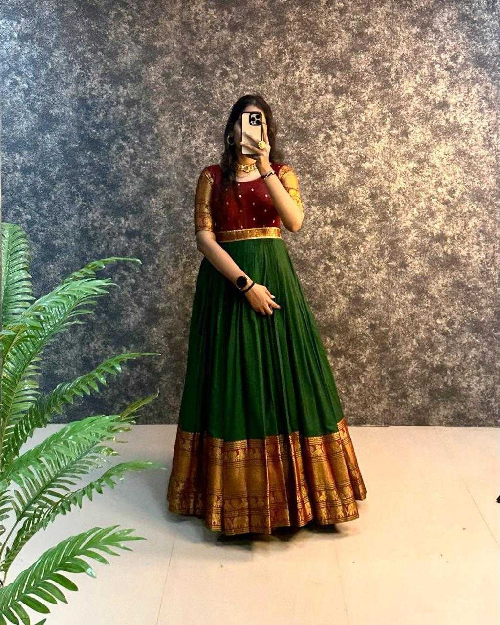 Ynf Silk RIN235 NARAYAN Kids Wear Wholesale Kids Gown Kids Ethnic Gowns Manufacturer