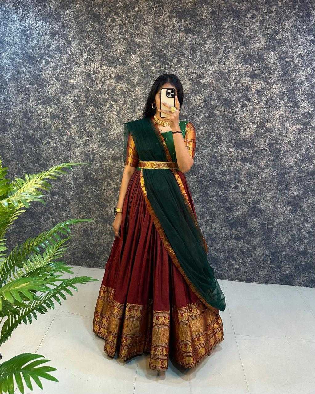 Ynf Silk RIN235 NARAYAN Kids Wear Wholesale Kids Gown Kids Ethnic Gowns Manufacturer