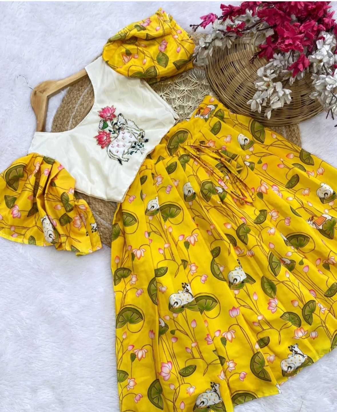 Ynf Silk RIN235 YOUNGER Kids Wear Wholesale Kids Lehenga Kids Lehenga Choli Baby Girl Lehenga Manufacturer