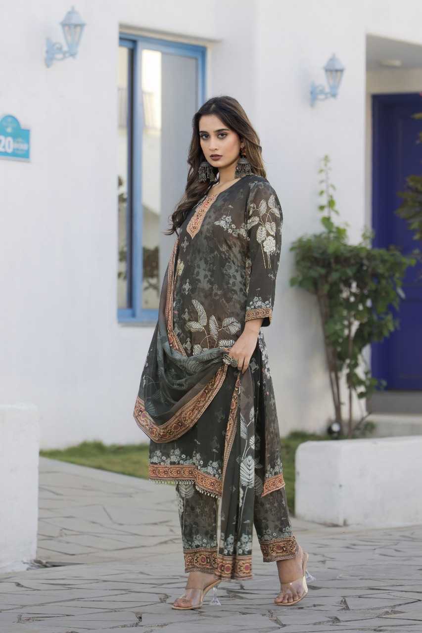 Ynf soft chinon RIN197 4840 Suits & Dresses Wholesale Party wear suits Wedding Suits Designer Suits Manufacturer