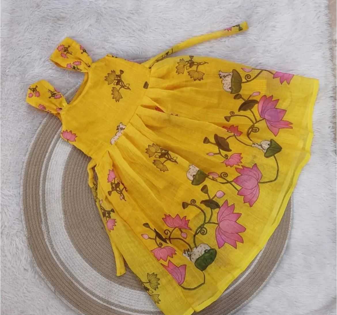 Ynf Soft Cotton KESH493 Stylish Kids Wear Wholesale Kids Gown Kids Ethnic Gowns Manufacturer