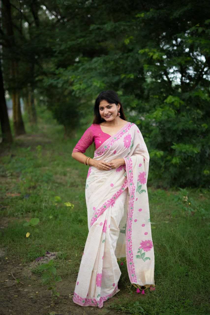 Ynf Soft Cotton KESH505 MUGA COTTON 202 Sarees Wedding Collections Festive Collections Wholesale Butta Sarees Traditional Sarees Cotton Sarees Manufacturer