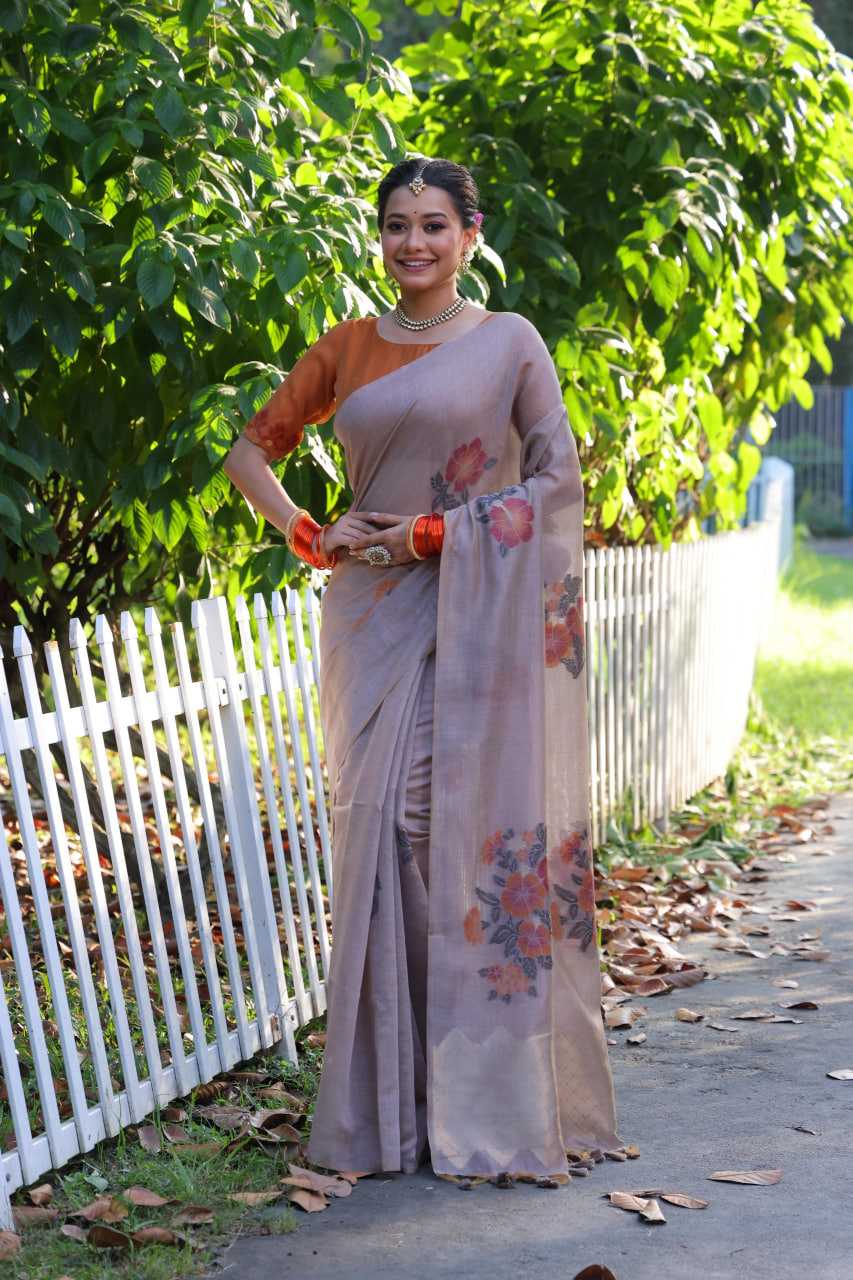 Ynf Soft Cotton KESH505 Muga Cotton 225 Sarees Wedding Collections Festive Collections Wholesale Cotton Sarees Zari Sarees Sarees With Blouse Manufacturer