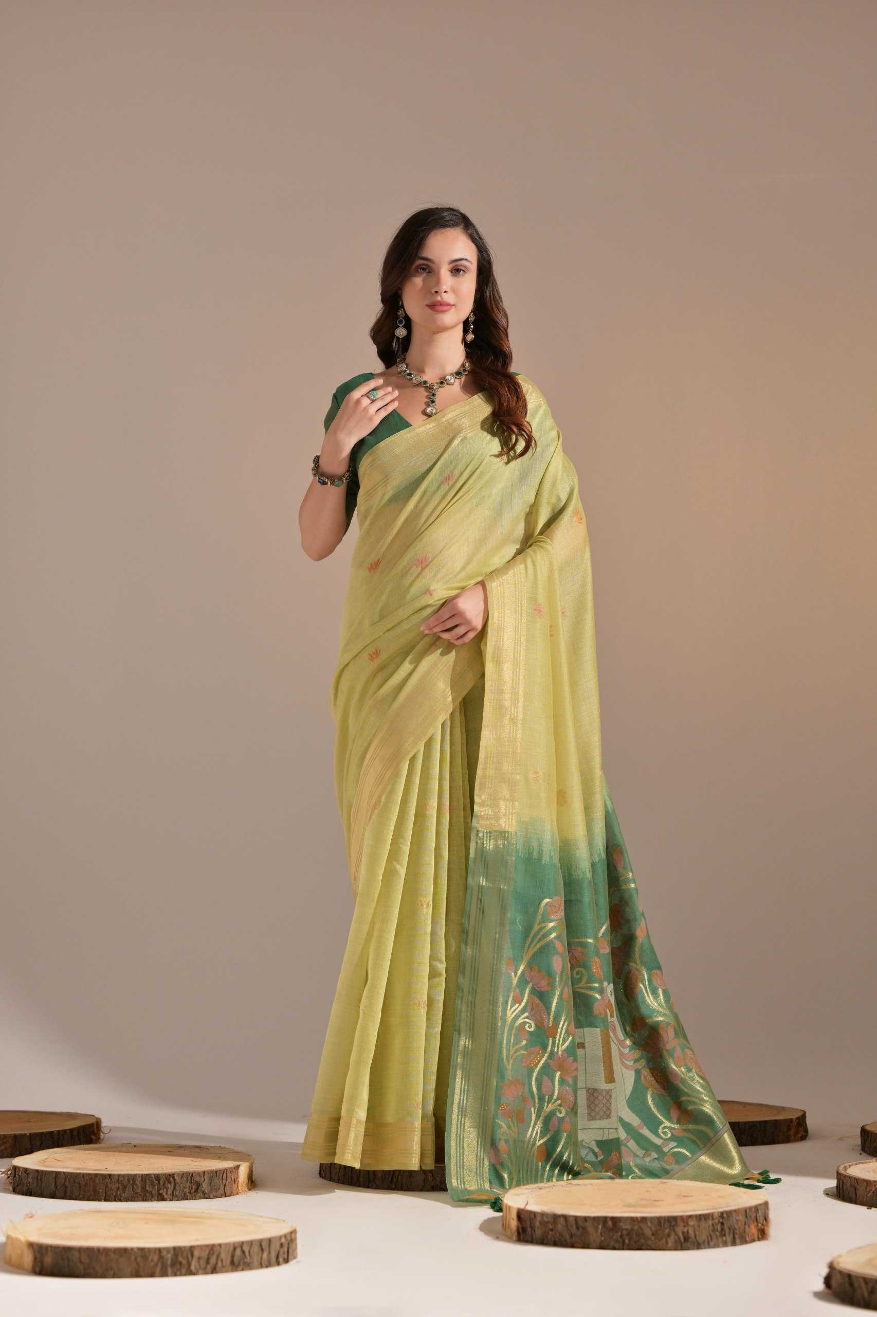 Ynf Soft Cotton KESH505 MUGA COTTON 407 Sarees Wedding Collections Festive Collections Wholesale Traditional Sarees Cotton Sarees Zari Sarees Manufacturer