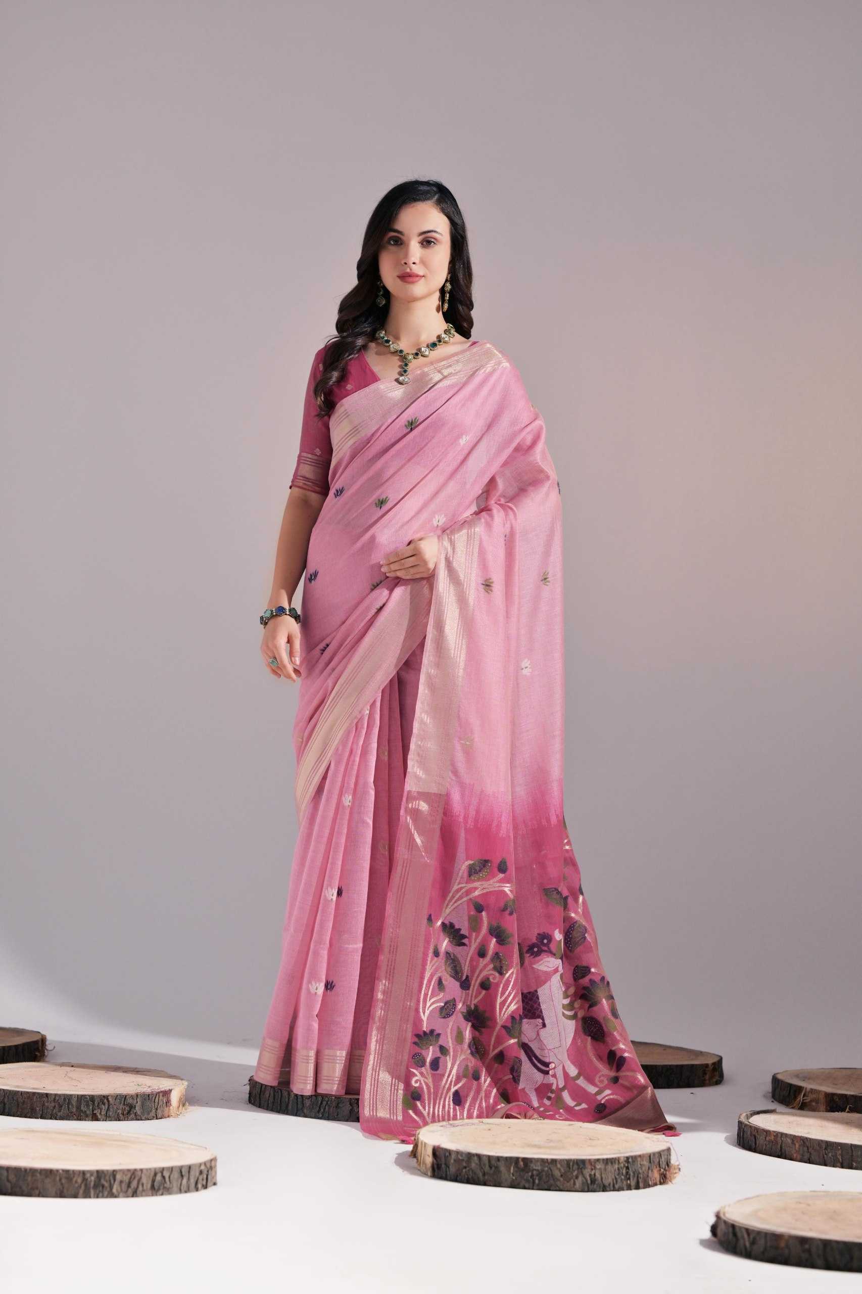 Ynf Soft Cotton KESH505 MUGA COTTON 407 Sarees Wedding Collections Festive Collections Wholesale Traditional Sarees Cotton Sarees Zari Sarees Manufacturer