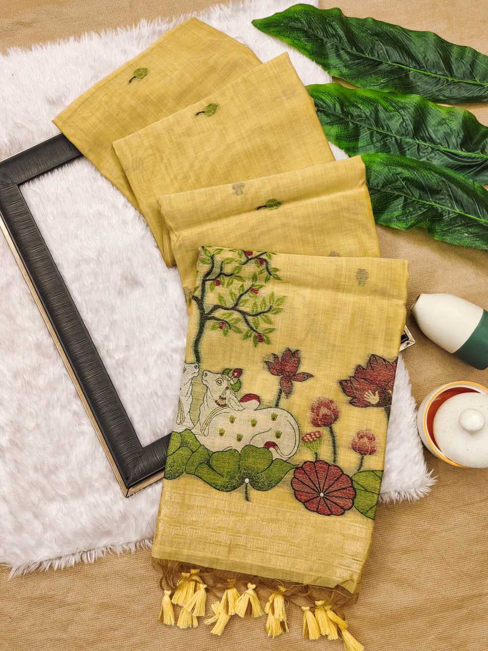 Ynf Soft Cotton KESH505 MUGA COTTON 503 Sarees Wedding Collections Festive Collections Wholesale Zari Border Sarees Cotton Sarees Onam Collections Manufacturer