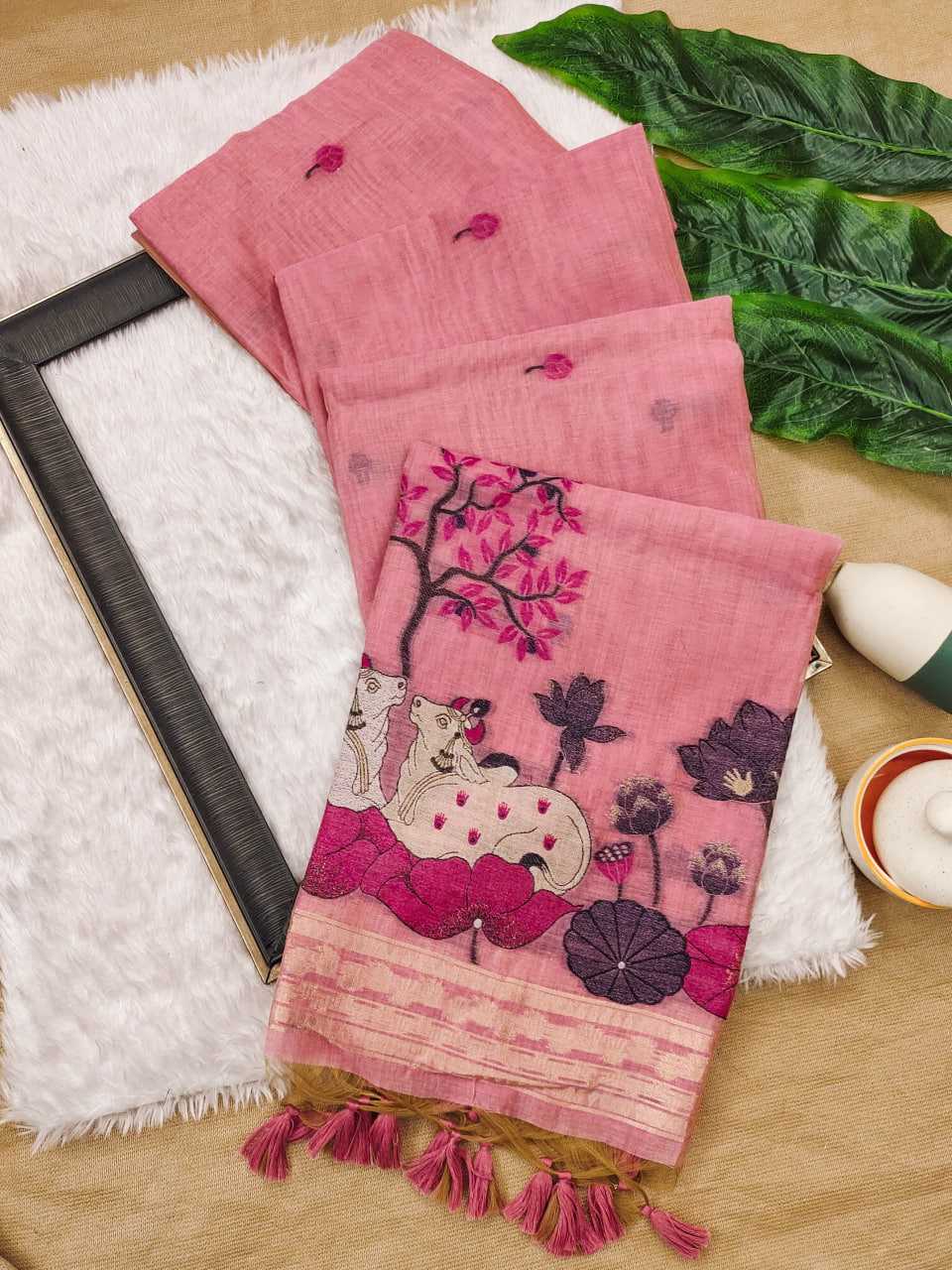 Ynf Soft Cotton KESH505 MUGA COTTON 503 Sarees Wedding Collections Festive Collections Wholesale Zari Border Sarees Cotton Sarees Onam Collections Manufacturer