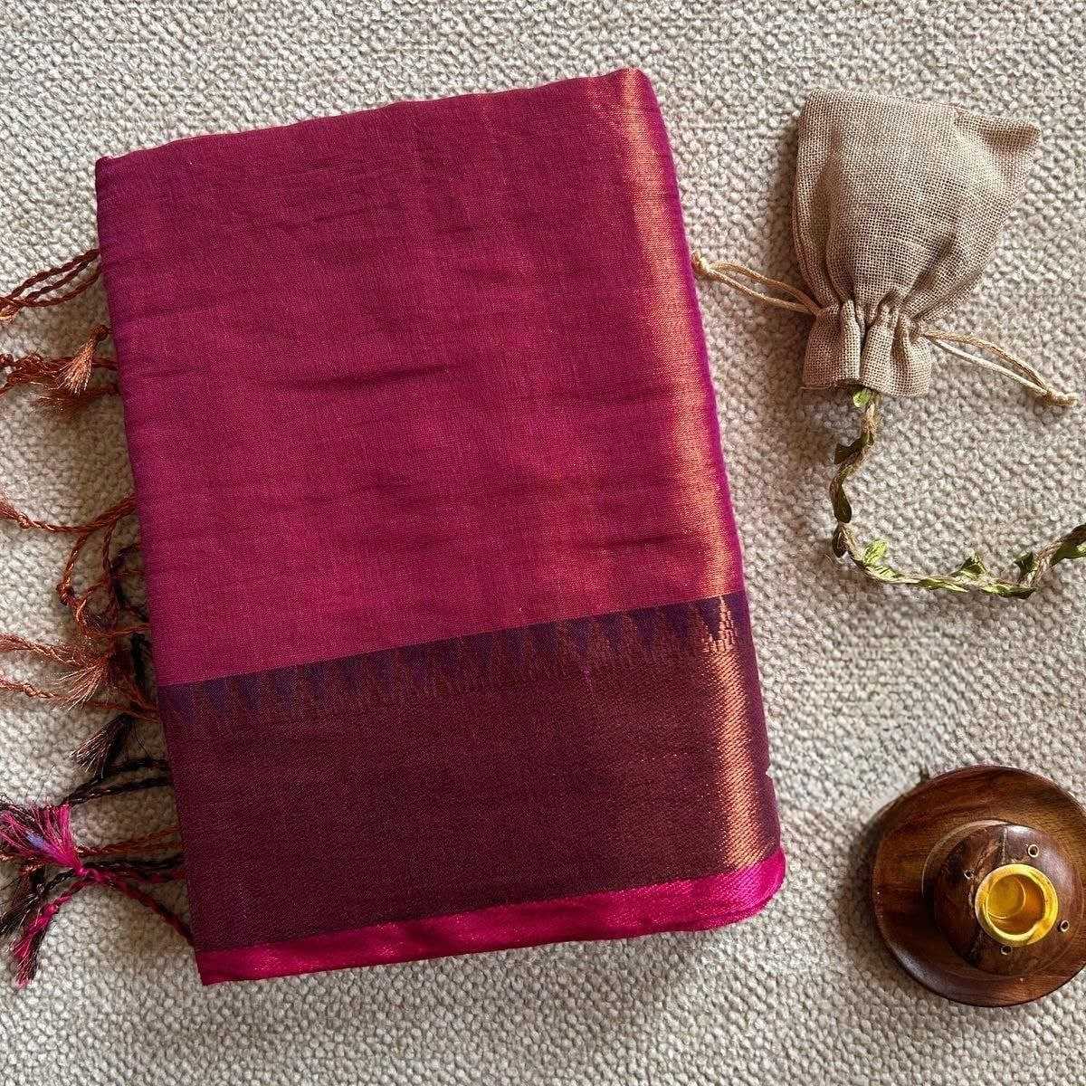 Ynf Soft Cotton KESH525 TEMPLE RAGA TISSUE Sarees Wholesale Jacquard Saree Lightweight Sarees Manufacturer