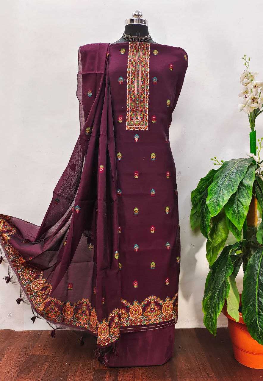 Ynf Soft Cotton KESH532 PASHMINA SUIT 6001 Suits & Dresses Wedding Collections Festive Collections Wholesale Unstitched Suits Cotton Dresses Wedding guest dresses Manufacturer