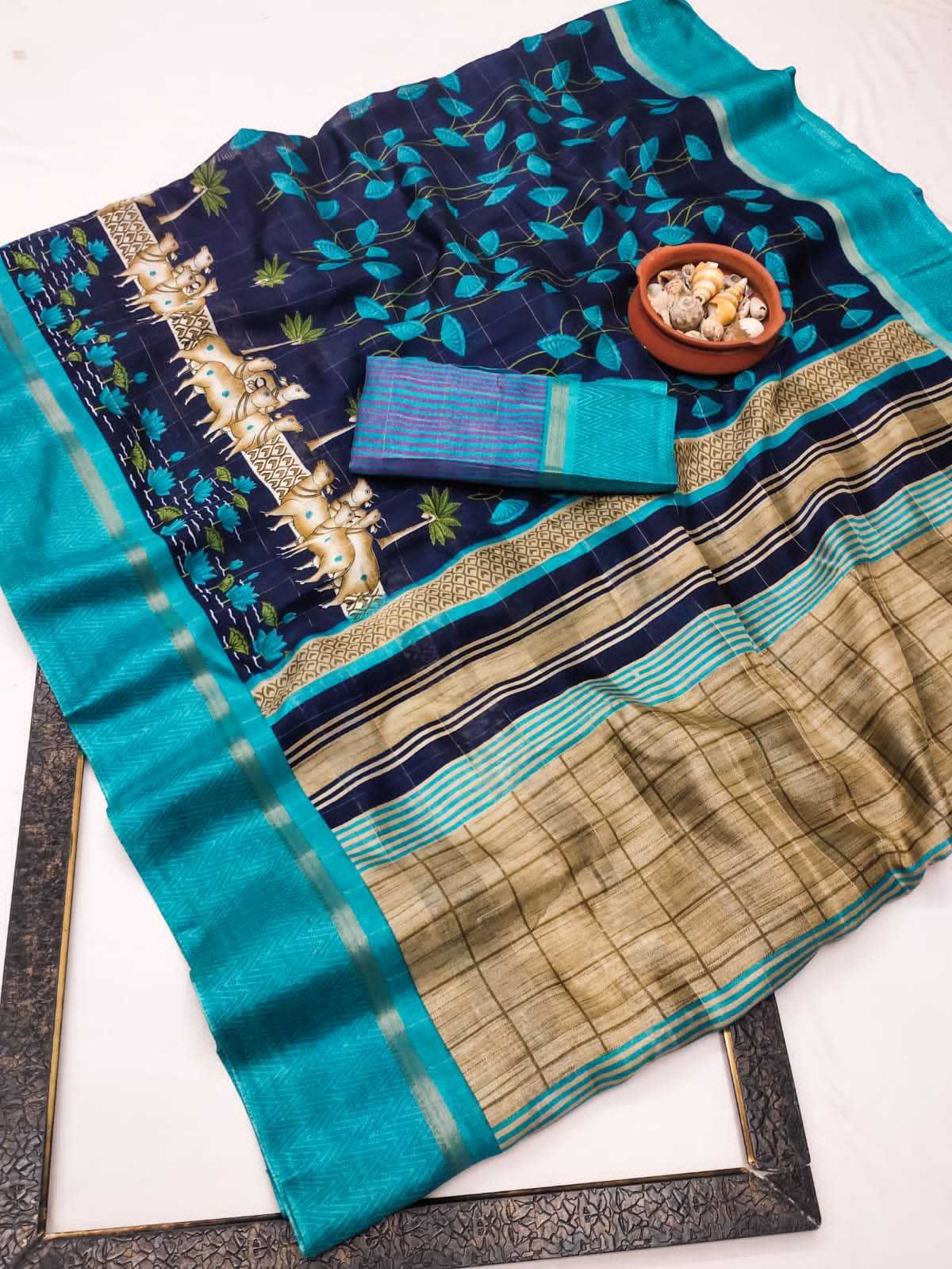 Ynf Soft Cotton RIN203 AMBAR Sarees Wholesale Designer Sarees Cotton Sarees Tussar Sarees Manufacturer