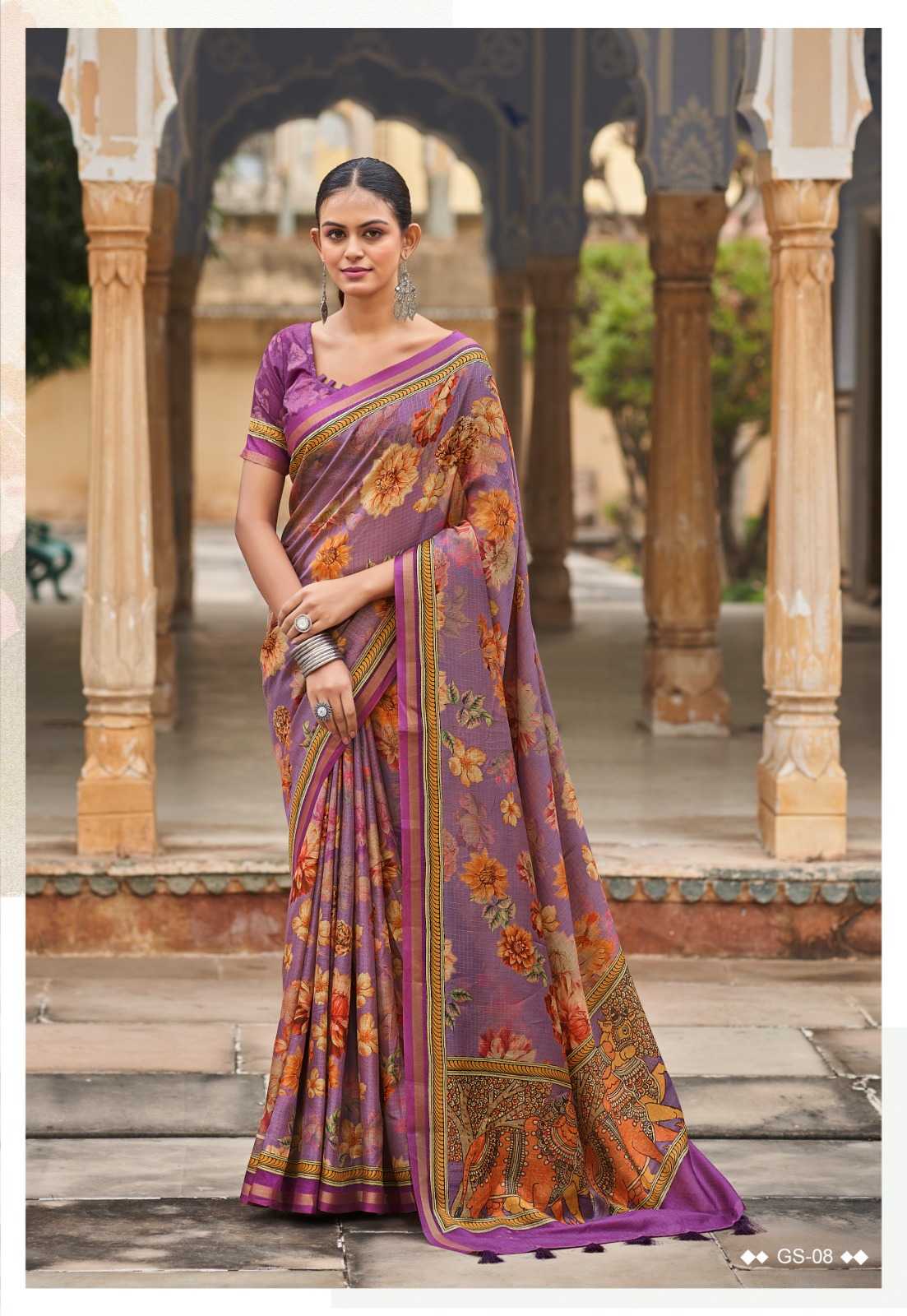 Ynf Soft Cotton RIN203 GIA-SILK Sarees Wholesale Designer Sarees Traditional Sarees Cotton Sarees Manufacturer